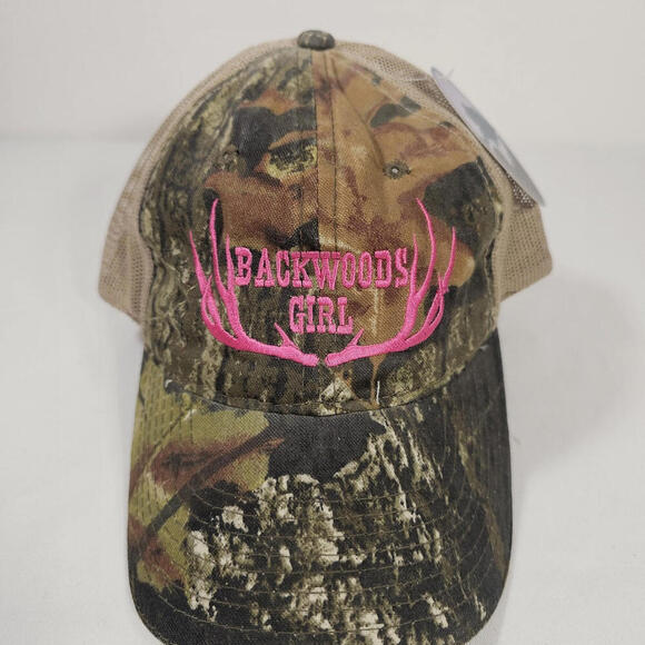 Josh Turner Baseball Cap Trucker Strapback Hat "Backwoods Girl" Camouflage Camo - Picture 1 of 5